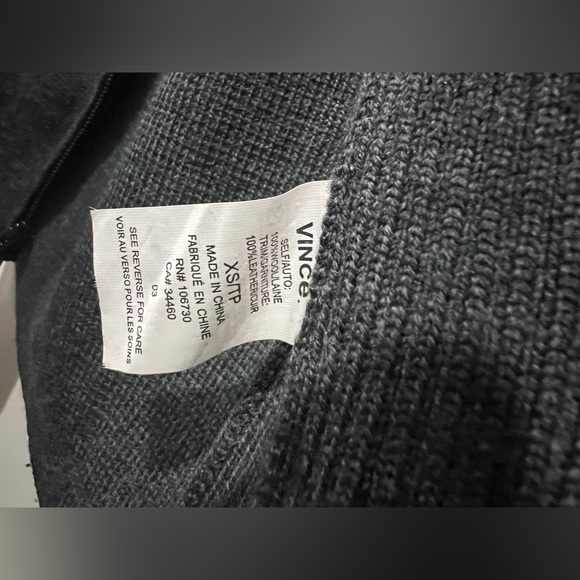 Vince women’s merino wool jacket - size XS - Picture 10 of 14